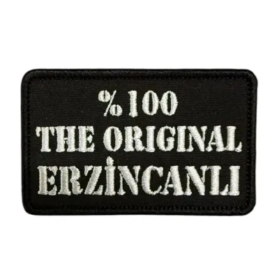 The Original Erzincanlı Yazılı Nakış Peç Patch