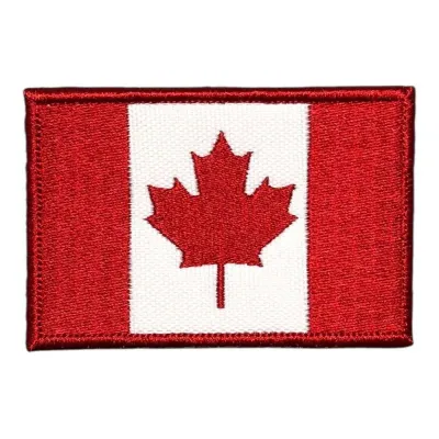 Kanada Bayrağı Nakış Patch Peç