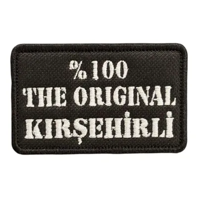 The Original Kırşehirli Yazılı Nakış Patch Peç