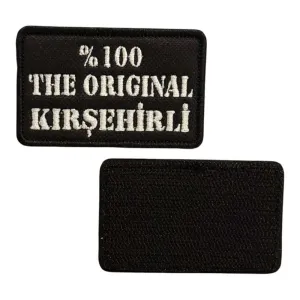 the original kirsehirli yazili nakis patch pec cirtli