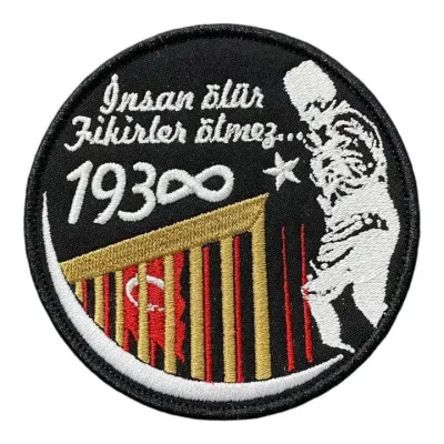Atatürk 10 Kasım Patch Nakış Peç Arma