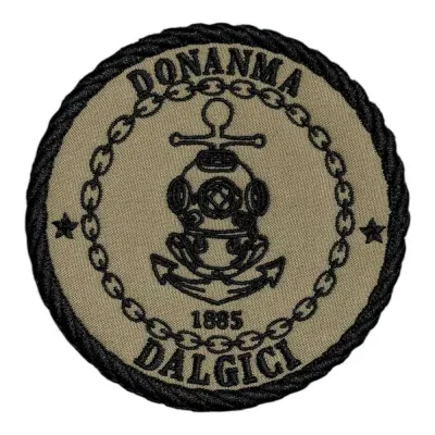 Donanma Dalgıcı 1885 Nakış Patch Peç