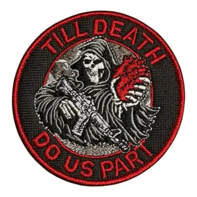 Till Death Nakış Patch Peç