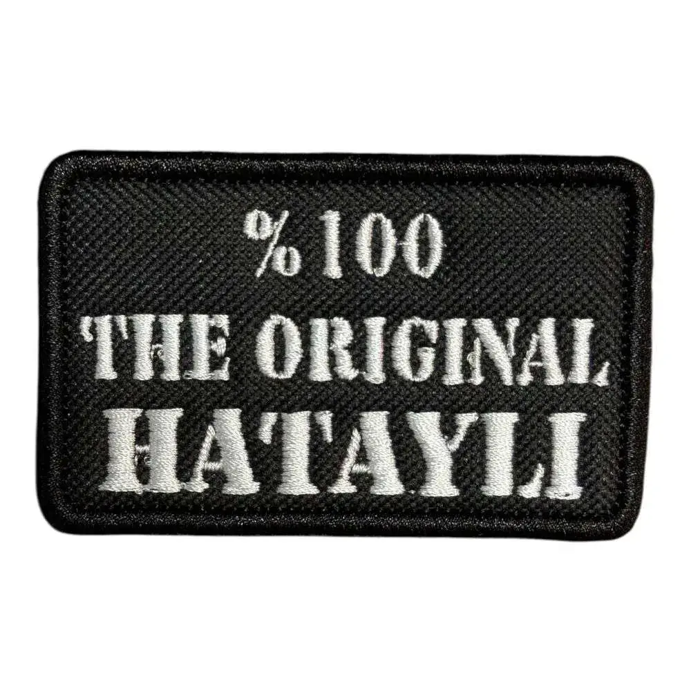 the original hatayli yazili nakis patch pec