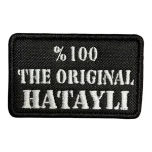 the original hatayli yazili nakis patch pec