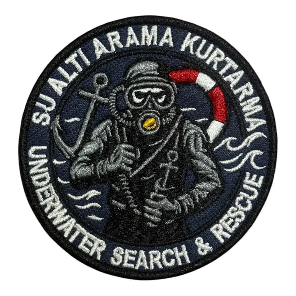 su alti arama kurtarma nakis pec patch