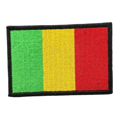 Mali Bayrağı Nakış Patch Peç