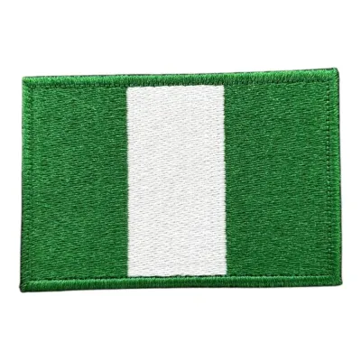 Nijerya Bayrağı Nakış Patch Peç