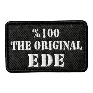 the original ede yazili nakis pec patch