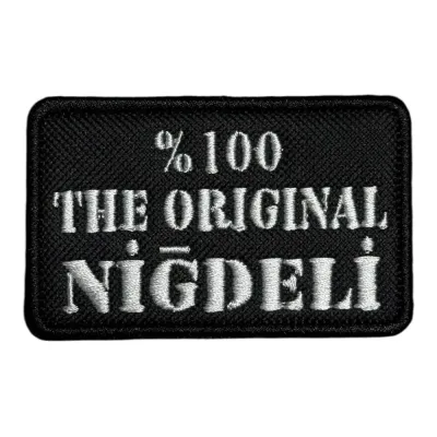 The Original Niğdeli Yazılı Nakış Peç Patch