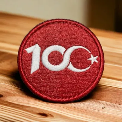 Türkiye Cumhuriyeti 100. Yıl Yuvarlak Patch Peç