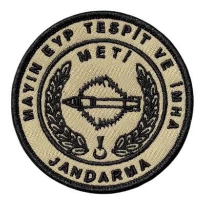 Jandarma Mayın Eyp Tespit ve İmha METİ Patch Peç