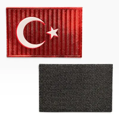 Türk Bayrağı Patch Peç 7.5x5 cm