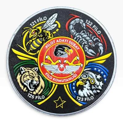 Filo Komutanlığı Pilot Adayı Subay Patch Peç