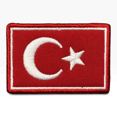 TSK Türk Bayrağı Kol Peç Patch