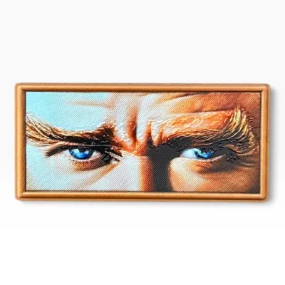 Bir Çift Mavi Göz Atatürk Patch Peç