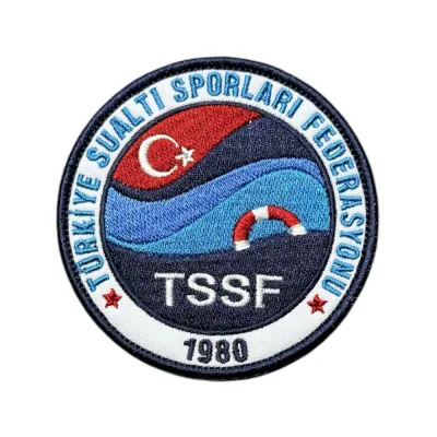 Türkiye Sualtı Sporları 1980 TSSF Nakış Patch