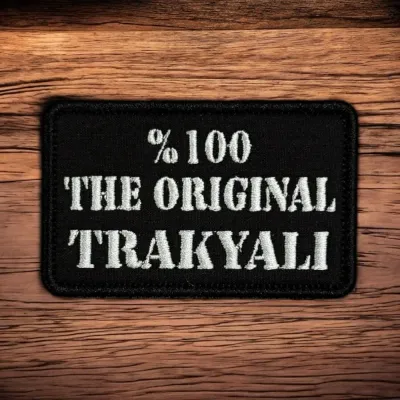 The Original Trakyalı Yazılı Nakış Patch Peç