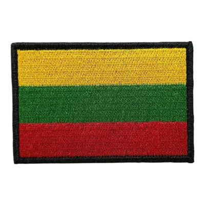 Litvanya Bayrağı Nakış Patch Peç