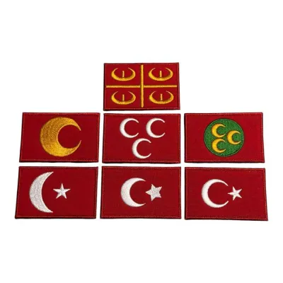 Osmanlı'dan Cumhuriyet'e Türk Bayrakları Peç Seti