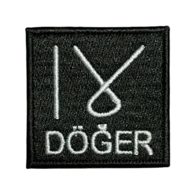 Döğer Türk Oğuz Boyu Tamgası Peç Patch