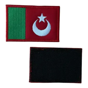 karapapak turkleri bayragi nakis pec patch cirtli