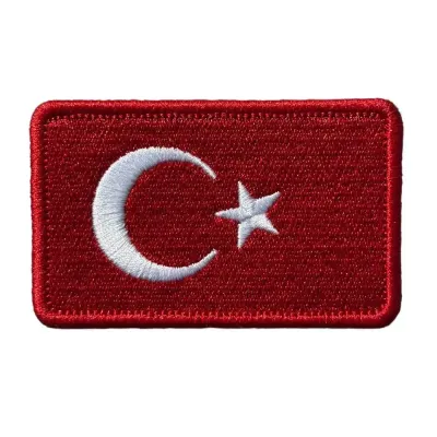 Türk Bayrağı Patch Arma