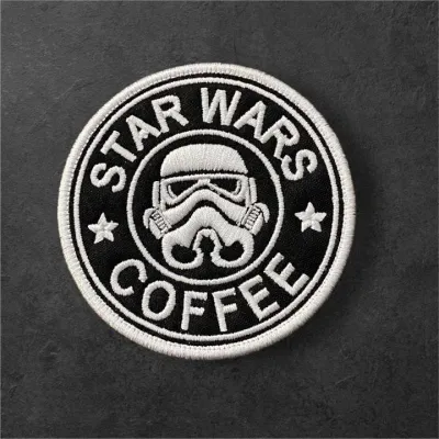 Star Wars Coffe Patch Peç Arma Nakış