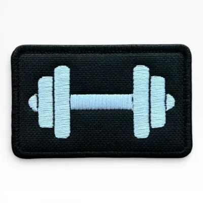 Fitness Dambıl Nakış Patch Peç