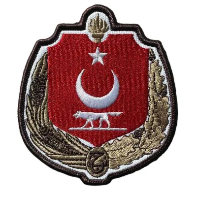 Türkiye Cumhuriyeti İlk Devlet Arması Patch Peç