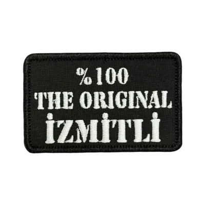 The Original İzmitli Yazılı Nakış Peç Patch