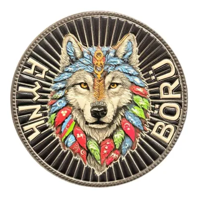 BÖRÜ Tasarımlı TÜRK Dünyası Peç Patch