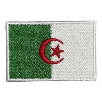 Cezayir Bayrağı Nakış Patch Peç