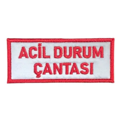 Reflective Acil Durum Çantası Patch