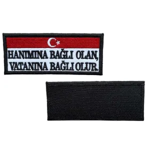 hanimina bagli olan vatanina bagli olur pec arma cirtli