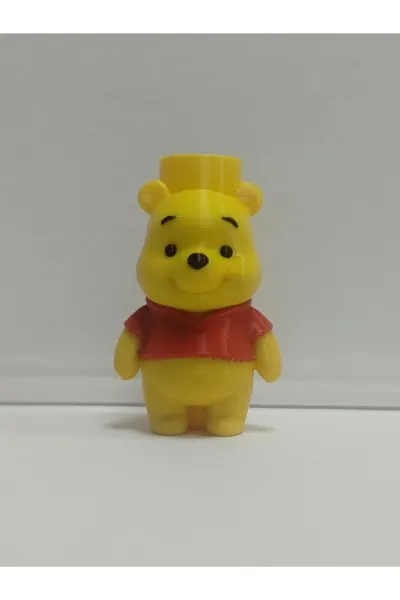 Winnie the Pooh Tasarımlı 3D Baskı Dekoratif Çakmak Kılıfı