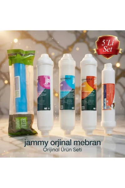 5'li Su Arıtma Filtre Seti | Mebranlı Premium Kalite