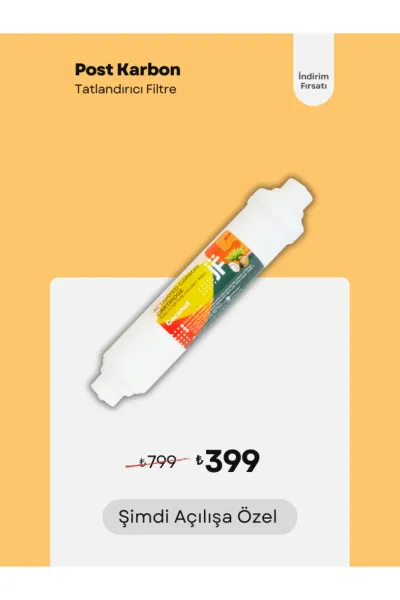 Post Karbon Filtre Coconut Bazlı Tatlandırıcı
