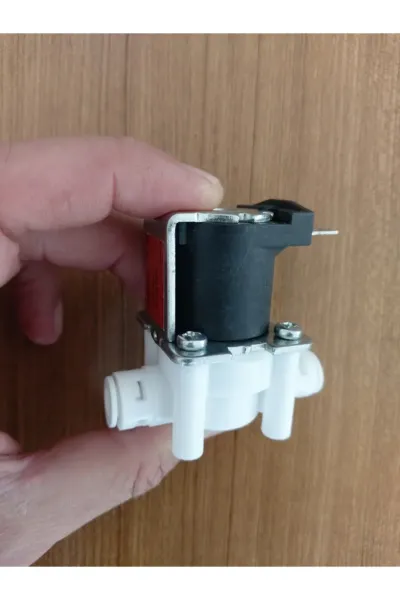 Truva Arıtma Su Arıtma Cihazı 24V Selenoid Valf 1/4" (6'lık hortum giriş-çıkışlı) Quick Bağlantılı