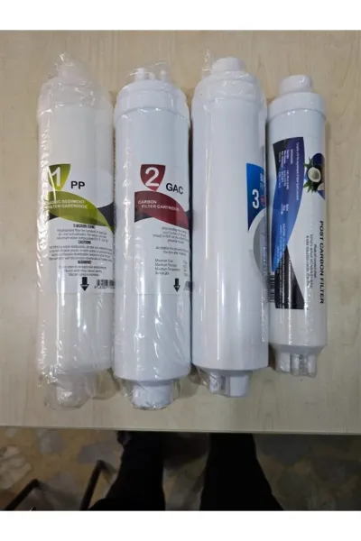 SU ARITMA CİHAZLARI İÇİN İNLİNE 4'LÜ FİLTRE SETİ KAPALI KASA