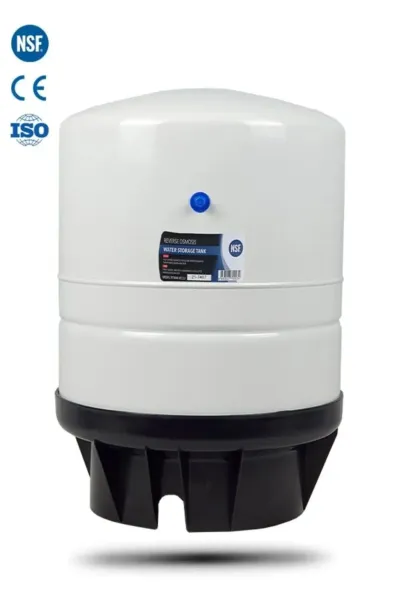 Nsf belgeli 40 litre çelik su arıtma tankı(11 Galon)