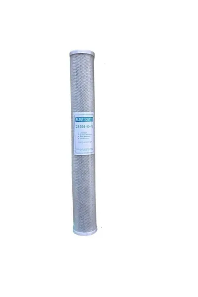 Blok Karbon 20" Cto Blok Karbon Su Arıtma Filtresi Filtre Set