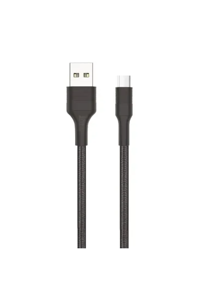 Force CB431M 3.0 Örgü Mikro USB Şarj Data Kablosu