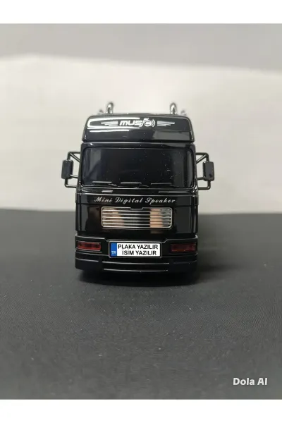 Kamyon Tır Hoparlör Bluetooth Hoparlör Fm Radyo Usb Tf Aux Destekli Speaker — Beyaz