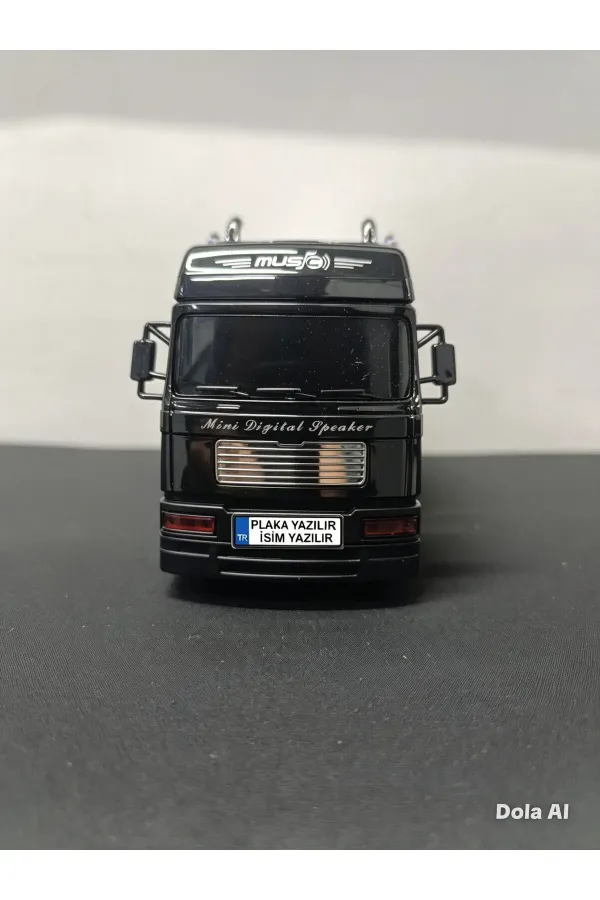 Kamyon Tır Hoparlör Bluetooth Hoparlör Fm Radyo Usb Tf Aux Destekli Speaker — Beyaz