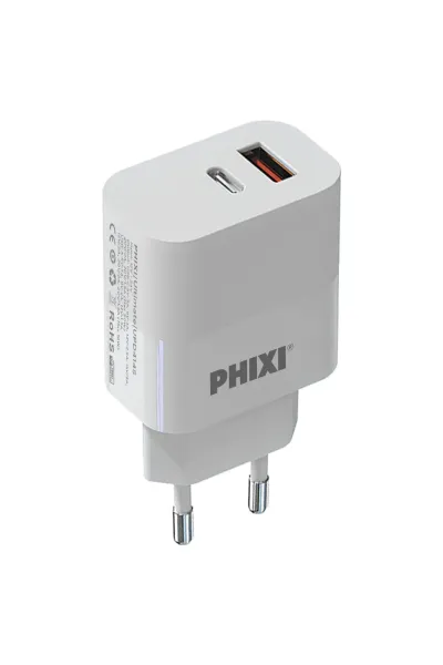 Ultimate UPD4145 45W Pd Çift Çıkışlı Hızlı Şarj Adaptörü