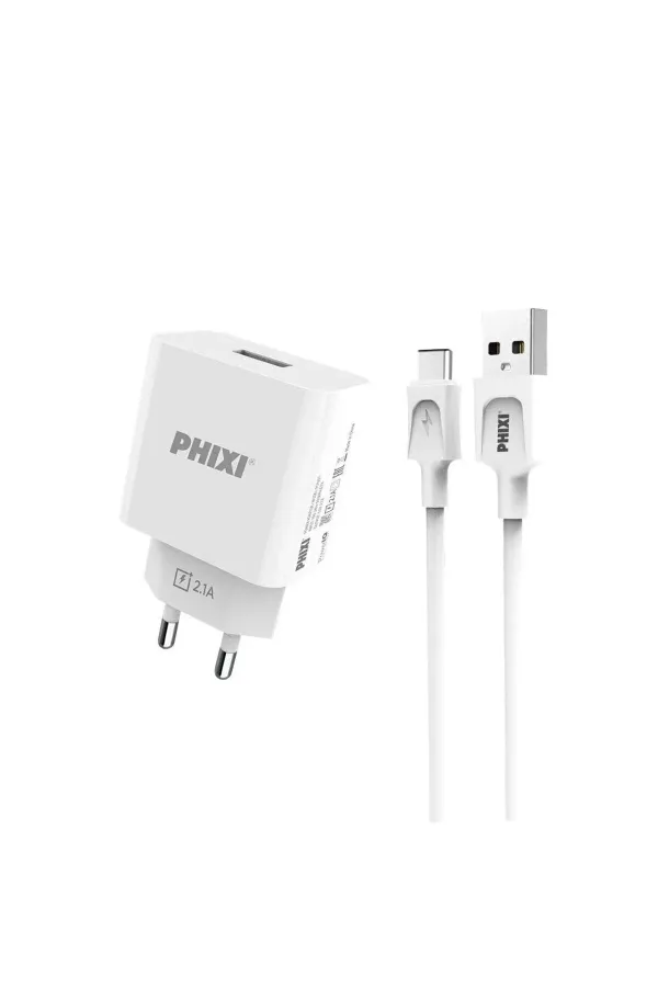 Force QCH251T Type-C USB Power IQ 10W / 2.1A Kablolu Şarj Cihazı