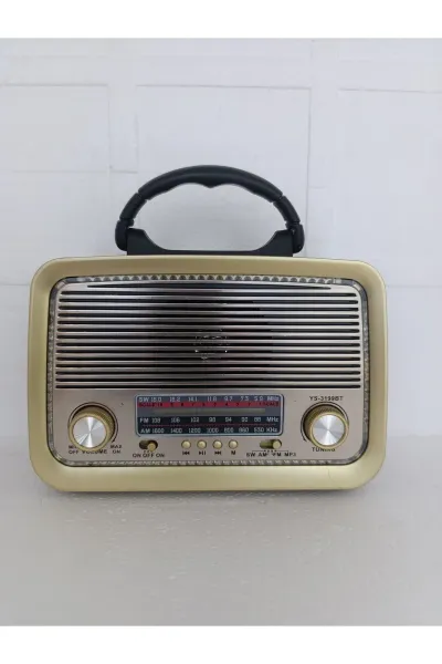 Bluetooth Hoparlör Fm Radyo Usb Tf Aux Ses Bombası Müzik Çalar Mp3 Çalar