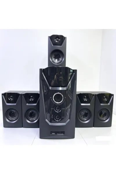 Ses Sistemi 5+1 Bluetooth Surround Hoparlör Sistemi — Siyah