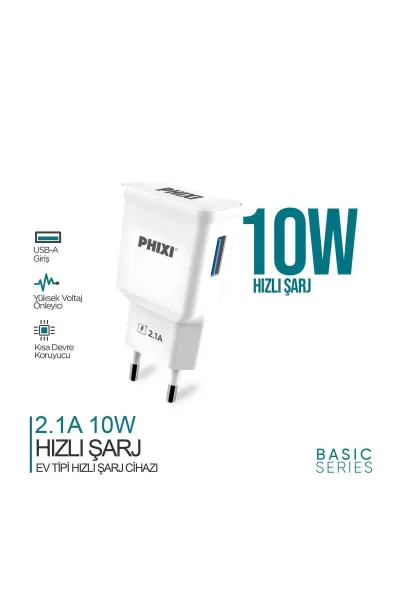 PCH201 Basic 2.1A Şarj Adaptörü